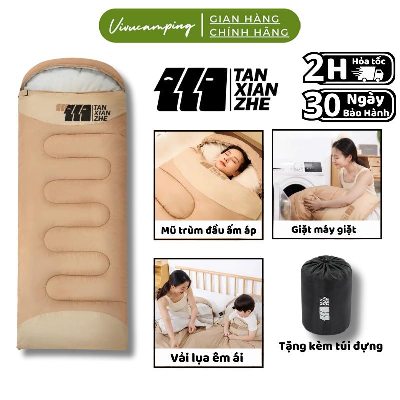 Túi Ngủ Chống Muỗi TanXianZhe Chính Hãng Dùng Văn Phòng, Dã Ngoại, Cắm Trại, Mùa Đông Ấm Áp Cho Mọi Lứa Tuổi