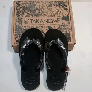 Takanome Sandal Pria Premium Kualitas Bagus Trendy Keren Nyaman Dipakai Model Terbaru Tampilan Baik Classic