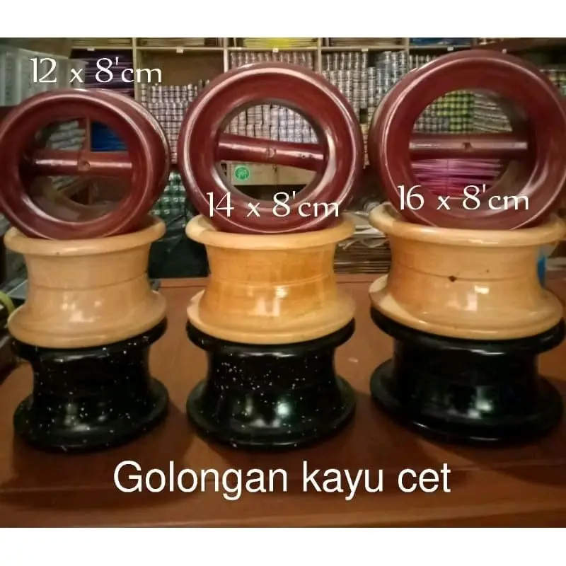 GOLONGAN CET BAHAN KAYU  Harga per 1 pcs