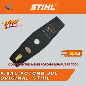 Pisau Potong STIHL 305 Original ASLI BISA COD Cocok FR 3001 Mesin Potong Rumput