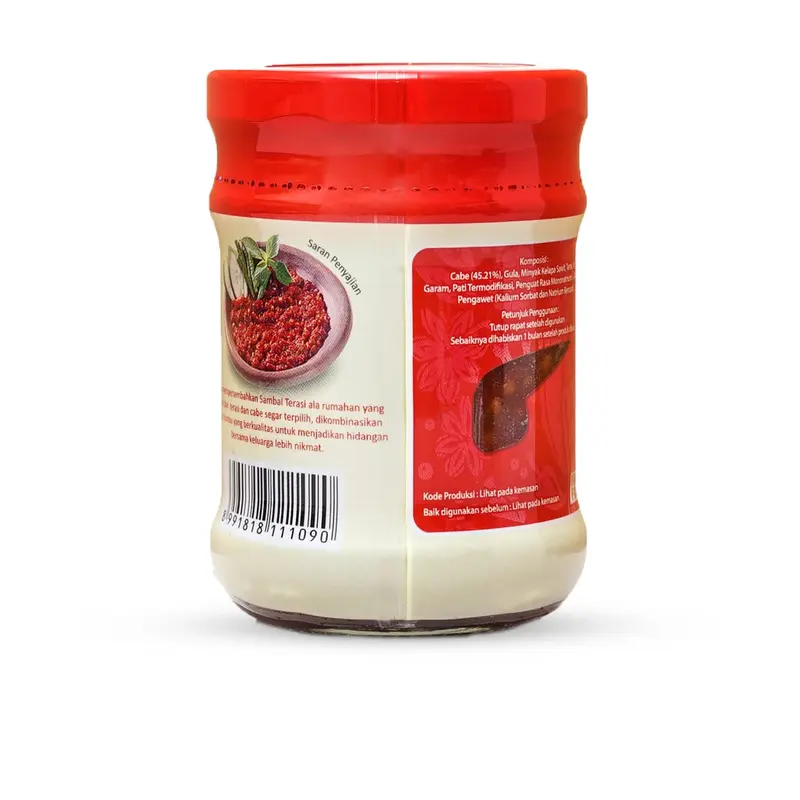 FINNA SAMBAL ULEG TERASI FANTASIA JAR DENGAN PAKING AMAN Food Makanan Masakan Instan 5