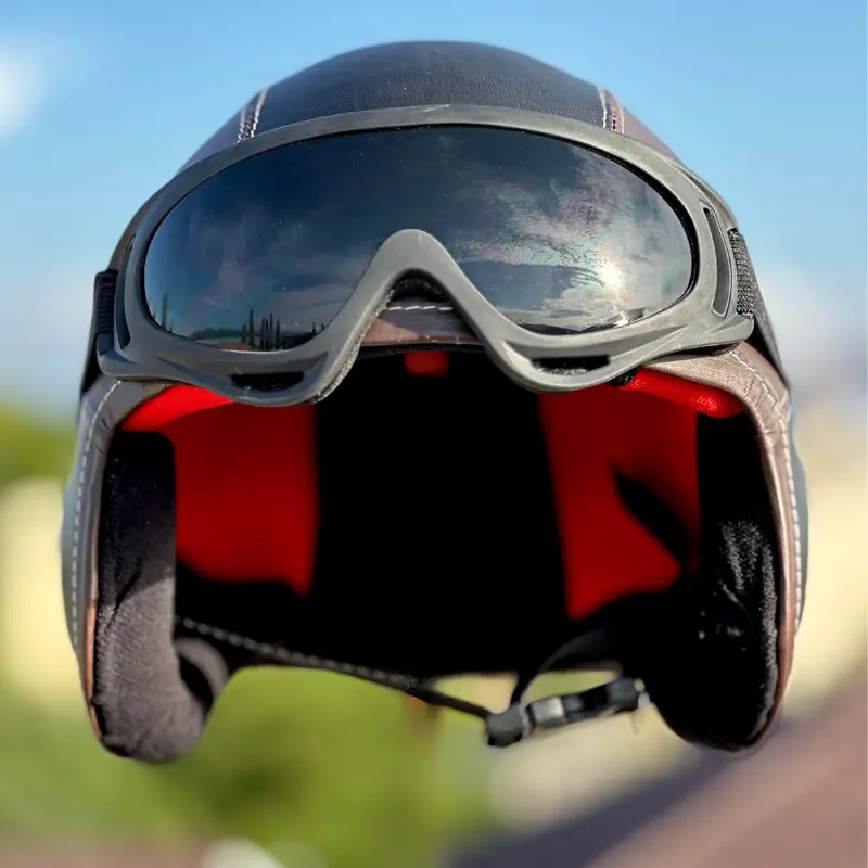 Helm PORORO ANAK Kacamata Usia 2-6 tahun SNI Motorcycle helm  pororo 5