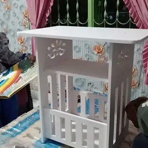 Meja Sudut Minimalis Meja Kopi Persegi Coffee Table Meja Ngopi Meja Majala Serbaguna Vintage Dekorasi Interior Rumah Kantor Office Home Stuff