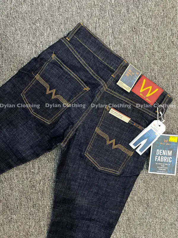 Celana Garment Werco Denim | Celana Jeans Panjang | Brand Lokal Original Berkualitas | Cuttingan Slimfit Stret Pria Hitam Distro Cowok Pria Hitam 0