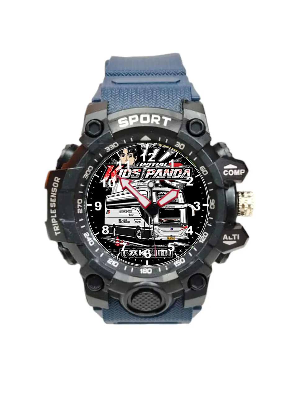 Jam tangan anak laki laki bus kids panda jb 5