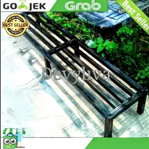 Rak pot tanaman minimalis - rak unik uk 2Mx45x22cm