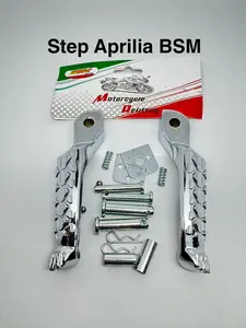Step Injakan Kaki Belakang / Step Aprilia Silver BSM Universal Semua Motor STEP APRILIA BY BSM