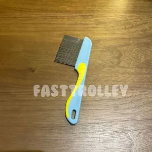 SISIR KUTU DAN KETOMBE / PEMBERSIH KETOMBE LOGAM GAGANG PANJANG BA07