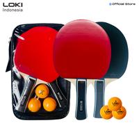 Gambar LOKI M1000 Pingpong bat - Table tennis racket dari LOKI INDONESA Kota Administrasi Jakarta Barat 1 Tokopedia