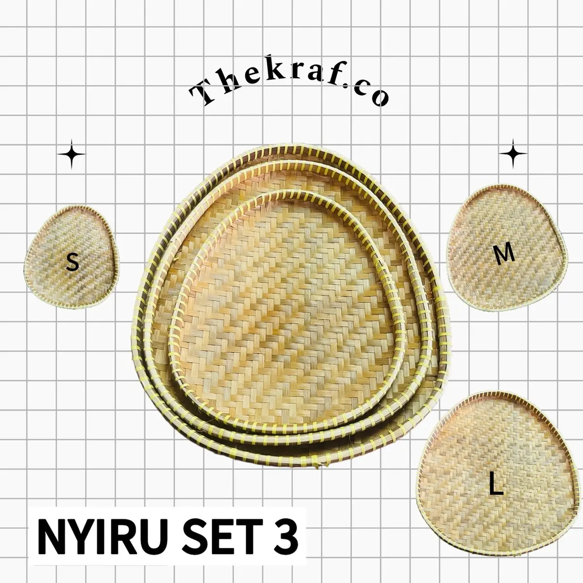 NYIRU BULUH SET 3 // BENTUK SEGITIGA