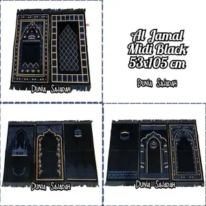 Sajadah Turkey Midi Hitam / Sajadah Turki Midi Hitam / Midi Black