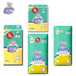 FLUFFY Popok Bayi Celana S40 M30 L26 XL26 Pcs diapers pants