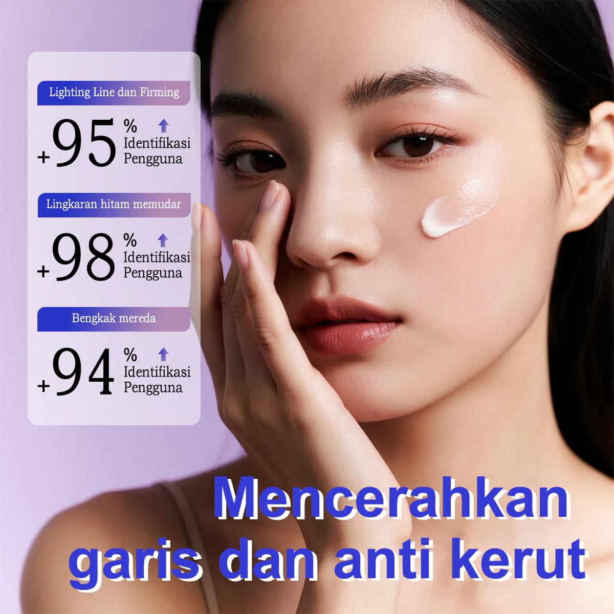 Krim Mata Retinol 5x Anti-Kerut 20ml / Krim Mata Retinol / Krim Mata untuk Lingkaran Hitam / Kantung Mata / Mencerahkan Wajah / Anti-Aging / Vitamin Mata / Krim Mata Panda / Menghilangkan Lingkaran Hitam (Dark Circle) / Skincare Perawatan Mata
