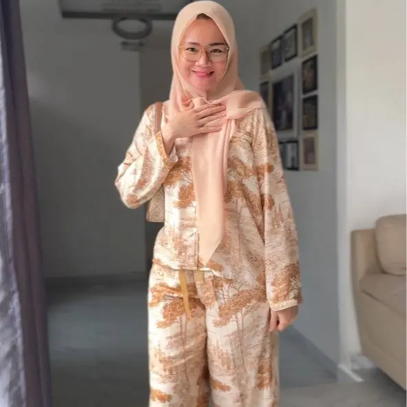 Baju Tidur Rayon Piyama Rayon Viscose Piyama Dewasa Premium Setelan Piyama Pajamas Wanita Pendek Panjang Plus Size Piyama Korean Style One Set wanita pajamas sunflower Fit Dewasa Satin piyama wanita dewasa 3 lengan panjang oneset