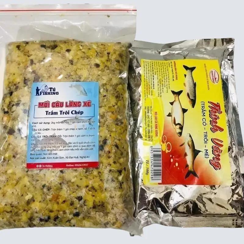 Combo Mồi câu lăng xê ủ chua thơm và gói thính vàng