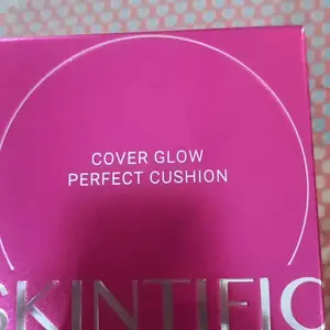 【New Special Edition】SKINTIFIC Cover Glow Perfect Cushion 11ml | Poreless Full Coverage Foundation BB CC Cushion | Oil Control, Waterproof, Sweatproof, Flawless Makeup Bedak Padat untuk Kulit Berminyak & Kering Wajah