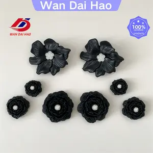Wan Dai Hao aksesoris sepatu shoes tiktok  Aksesoris Sepatu Bunga 3D aksesoris sandal baim tempelan sandal baim