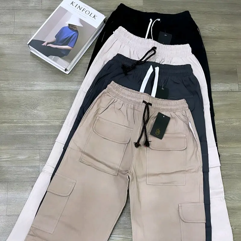 CELANA CARGO WANITA BAHAN TWILL STREACH FIT TO XL / CELANA PANJANG WANITA KEKINIAN CANTIK BANGET Katun 3
