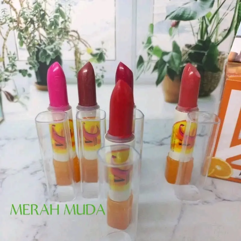 Lipstik Lidanxiu Vitamin C Bibir Lipstick Kosmetik Waterproof 3