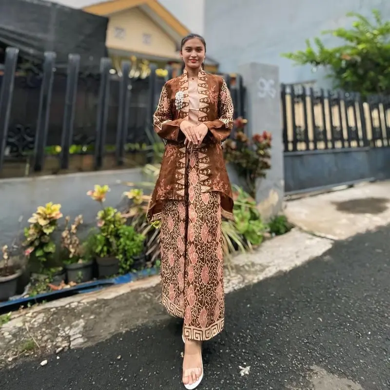 Kalula series set celana sutra viscose Wanita Setelan Dewasa Remaja Pesta 3