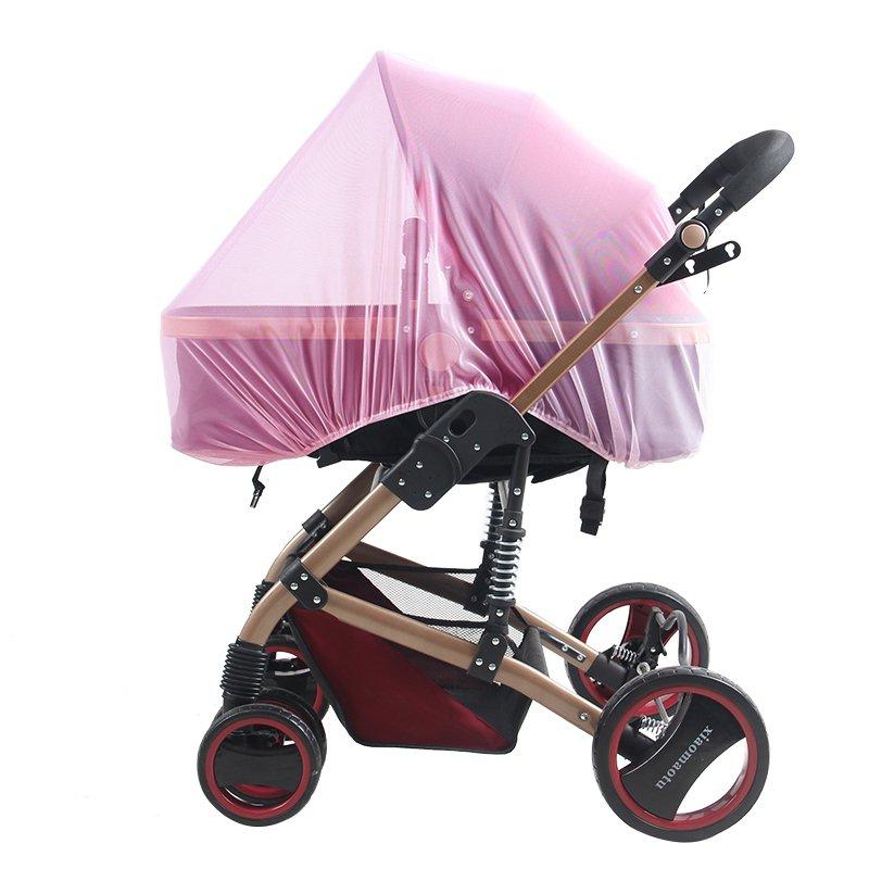Xe Đẩy Em Em Bé Nhiều Màu, Xe Ô, Lưới Chống Muỗi Thông Dụng 5