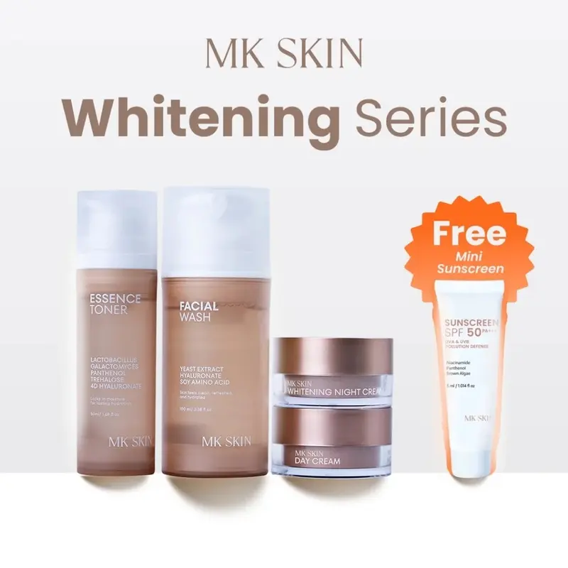 (READY) PAKET WHITENING MK SKIN BY MAHARANI KEMALA - PAKET WHITENING MK SKIN | SKINCARE PENCERAH | KIT PERAWATAN KULIT 2