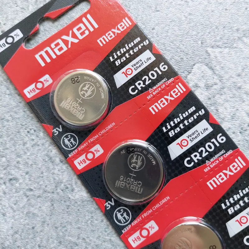 Baterai CR2016 maxell batre batrey maxell 2016 original made japan 2