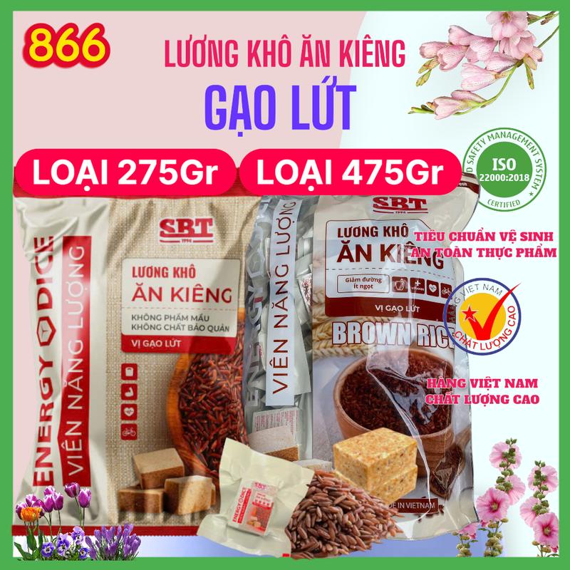  1 kg Lương khô vị GẠO LỨT thương hiệu SBT thơm ngon xuất xứ tại Việt Nam. Snack Ăn Vặt Food kiêng 