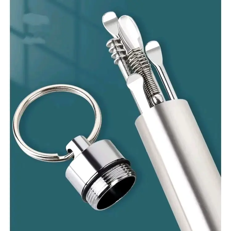 G ( G26 ) SET KOREK KUPING STAINLESS 6 IN 1 Ear Removal Telinga 0