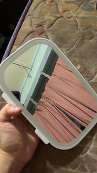Product Review of LEVINO Led Car Mirror With Light Rechargeable Sun Visor Mirror Universal Car Interior Clip Makeup Mirror Automotive Manual Pink from 🦋**🦋 0