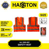 Gambar Hasston Safety Vest / Rompi Keselamatan / Rompi Spotlight  (0100) - Hijau XL dari Hasston Tools Kota Administrasi Jakarta Pusat 2 Tokopedia
