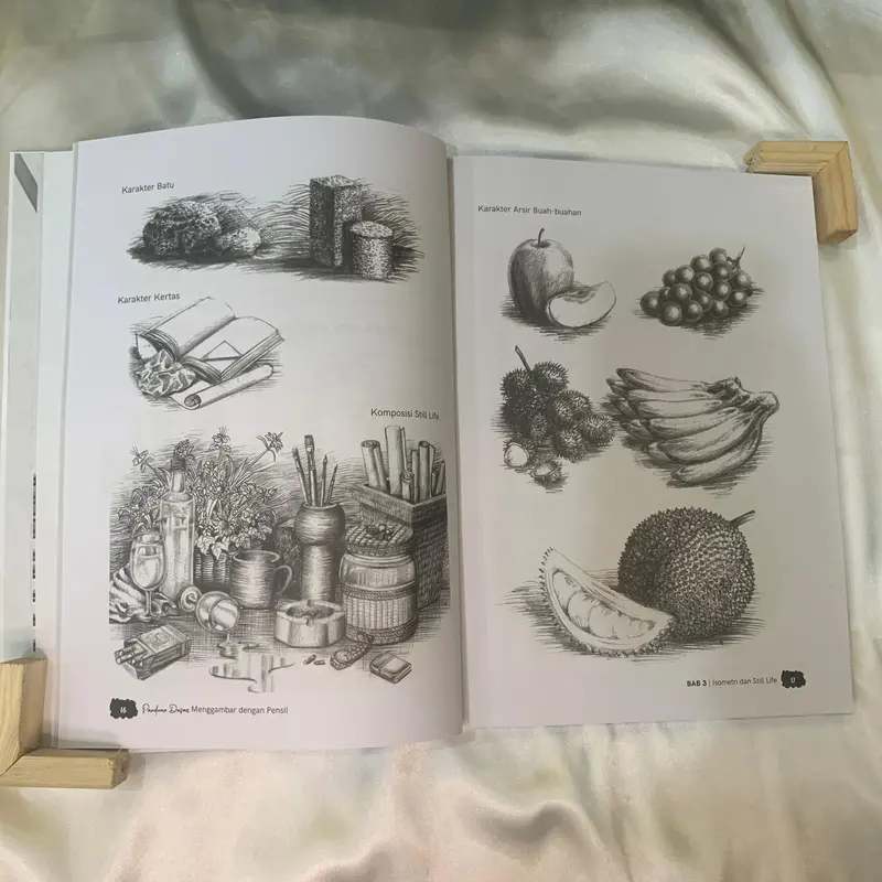 Buku Mewarnai - Panduan Dasar Menggambar Dengan Pensil - Veri Apriyatno, S.Sn - Ruang Kata -Bukukaluku Books 6