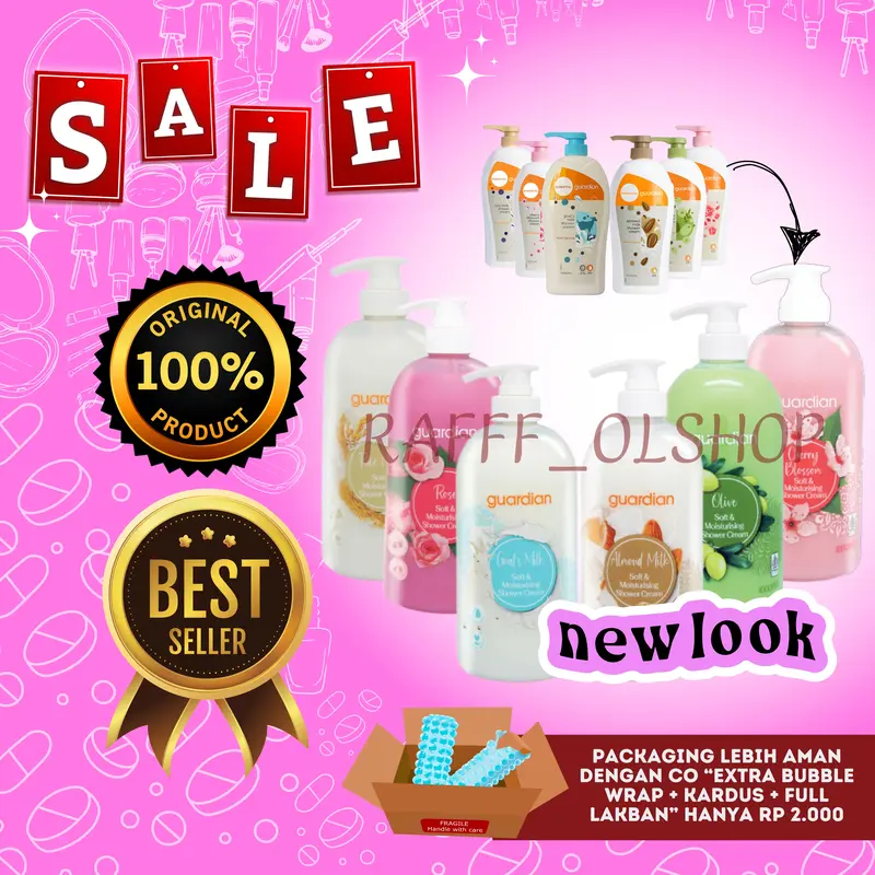 GUARDIAN ESSENTIAL SHOWER CREAM 1000ml 0