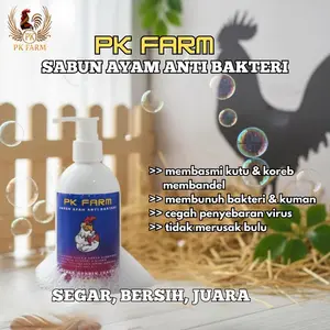 PK FARM SABUN ANTI BAKTERI DAN KUMAN UNTUK UNGGAS [250ML]
