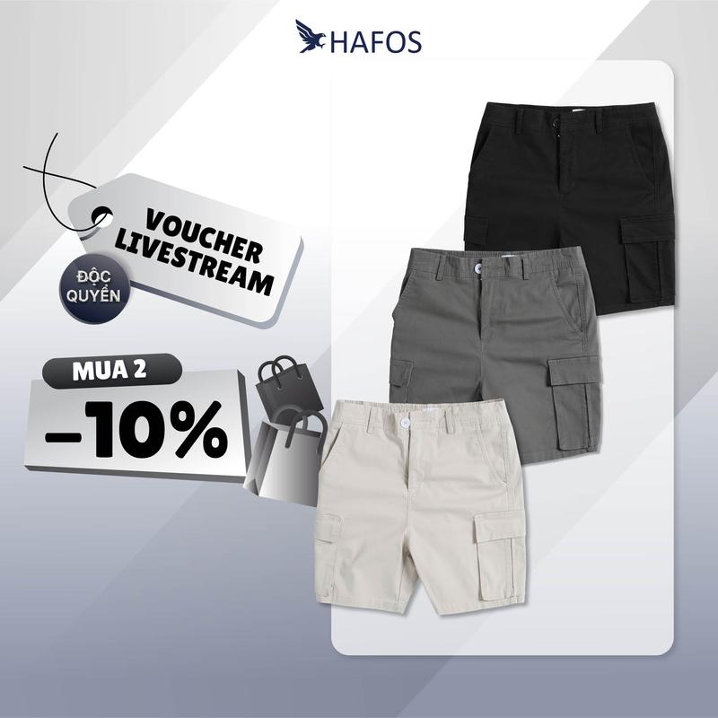 Quần Lửng Túi Hộp Hafos, Quần Short CARGO Kaki nam chất vải - TikTok ...