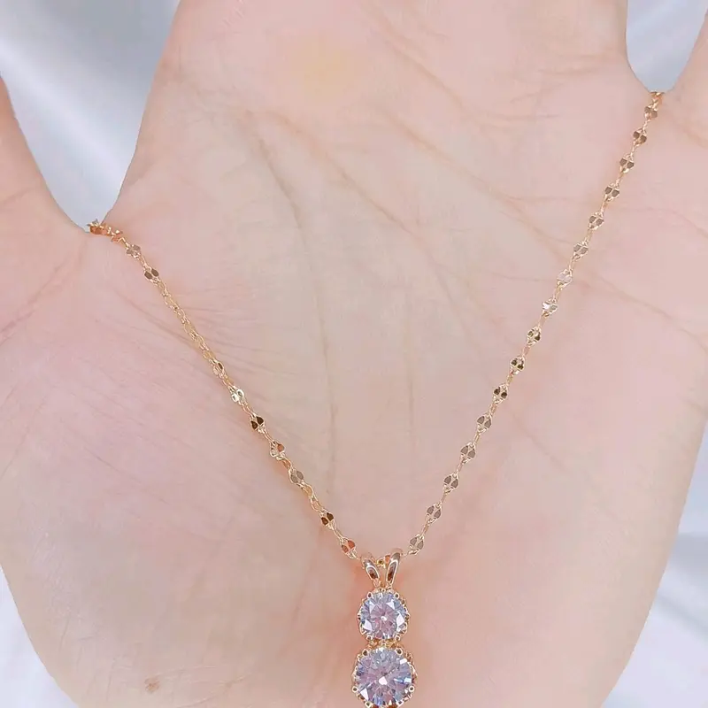 Kalung Titanium Wanita model Cantik Dan Elegan 1