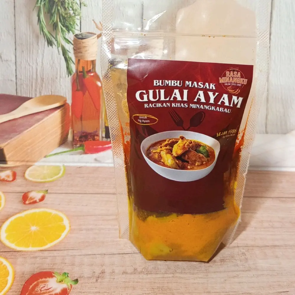 RasaMinangku-Bumbu Gulai Ayam Instan