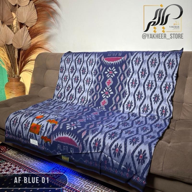 Sarung Goyor ATBM Merk Al Fajri , Jahitan tengah Free Tote bag Bahan Rayon viscose 100% Original 1