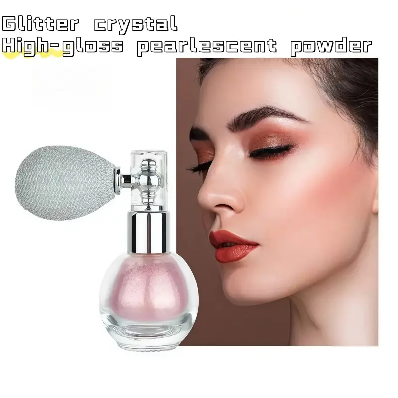 【Diamond Flash】The Godly Highlight Powder Natural Three-dimensional Concrete Brightening Pearl Powder Spray Design Delicate Pearl Spread Powder