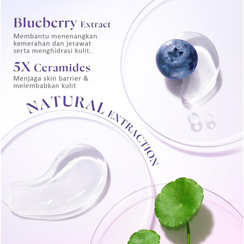 Product Introduction of GLAD2GLOW Facial Wash Centella Blueberry 32