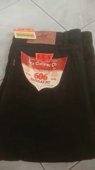 Product Review of LEA 606 [COD] Celana Jeans Pria Panjang Murah Biru Muda, Biru Tua, Hitam, Garment Denim Jeans Standar Reguler Fit Dewasa Nyaman Cowok from s**a 0