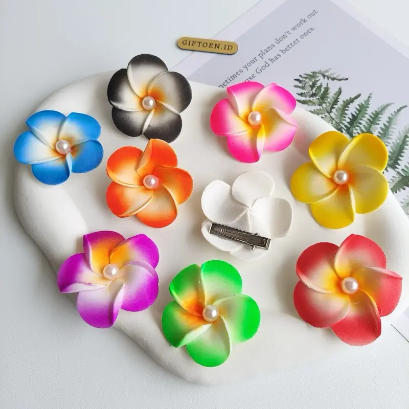 Hair Clip Bunga / Jepit Rambut Jepit Hijab Bunga 1
