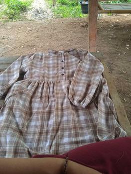 Product Review of Lily tunik flanel wanita/Tunik kotak kota wanita terbaru / atasan flanel tunik kekinian from s**🐥 0