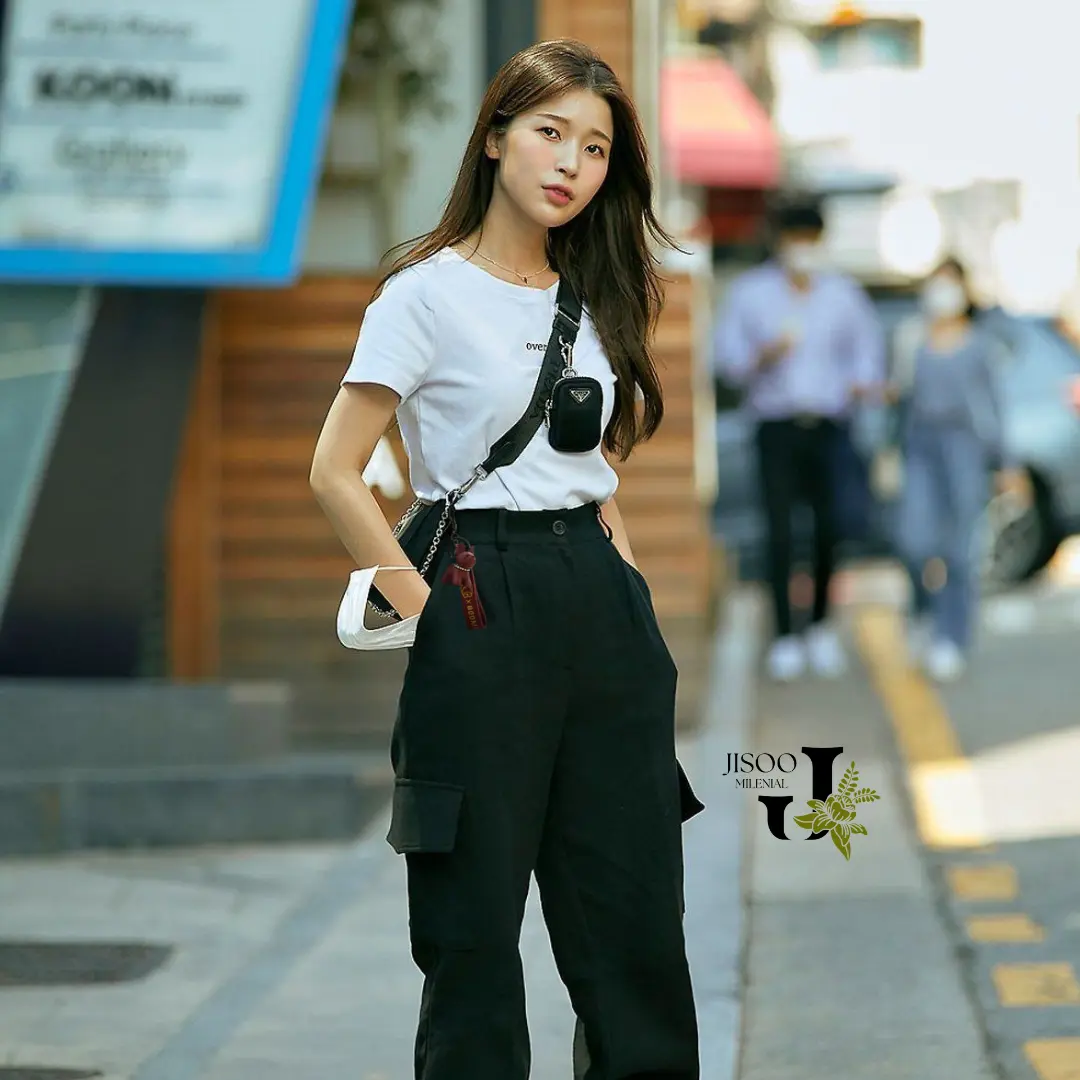 JISOO Gantungan Tas French Bulldog Keychain Leather Tag Kulit