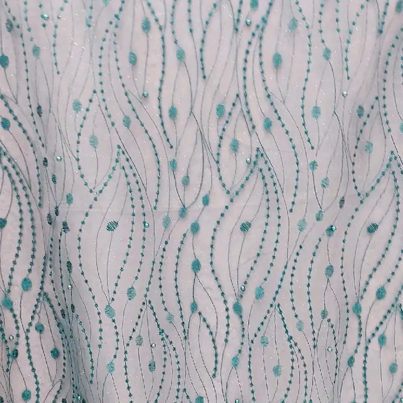 Tille All Over Glitter Pearl Bertaut ( Harga persetengah meter) 2