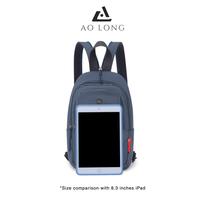 Gambar AOLONG RANSEL MILEA 1337# - Tas Selempang Ransel Wanita Pria Bahan Parasut Premium Anti Air Bisa COD - Biru dari Markas Tas Mall Kota Surabaya 5 Tokopedia