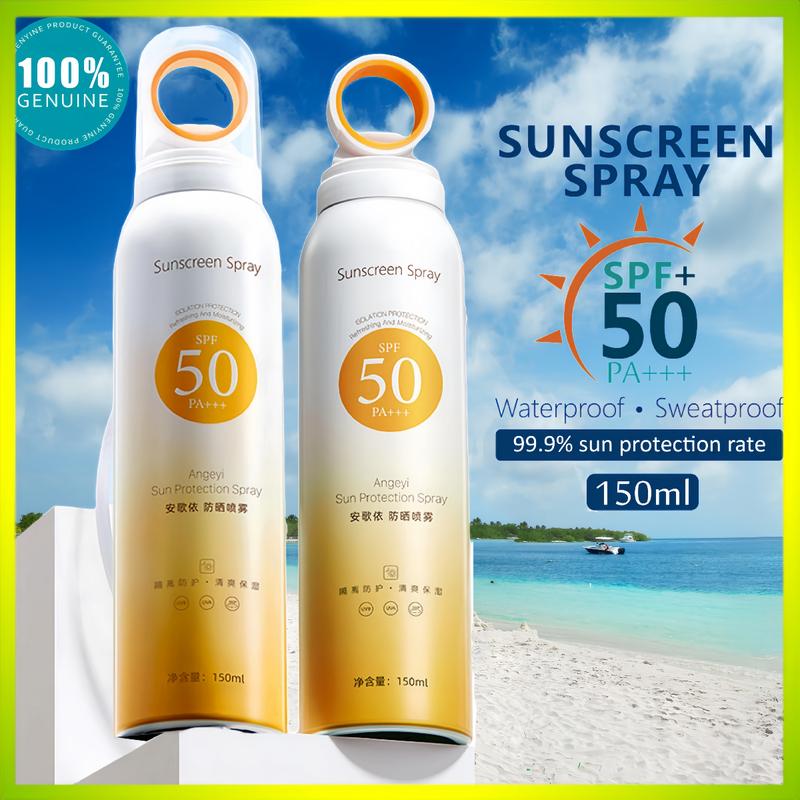 [Local Stock] SPF50 Sunscreen Spray Mist Clear Moisturizing Waterproof ...