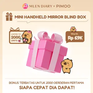 MLEN DIARY Cermin Rias Kucing Mini,Cermin Ukuran Perjalanan Mini PolaKucing Lucu untuk Perjalanan