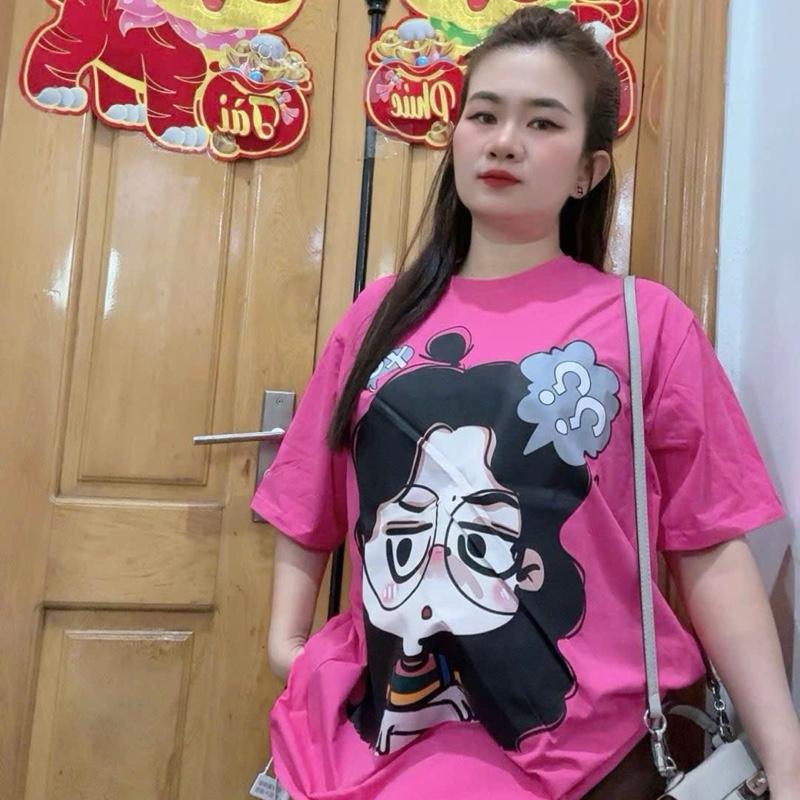 (DEAL Bự) 60-100KG ÁO Bigsize cô bé TÓC MÂY FORM RỘNG - chubbyXinh