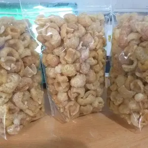 Kerupuk Babi Cap Jempol Asli Non Halal Food Snack Rambak Krupuk Cemilan Crispy Terbatas